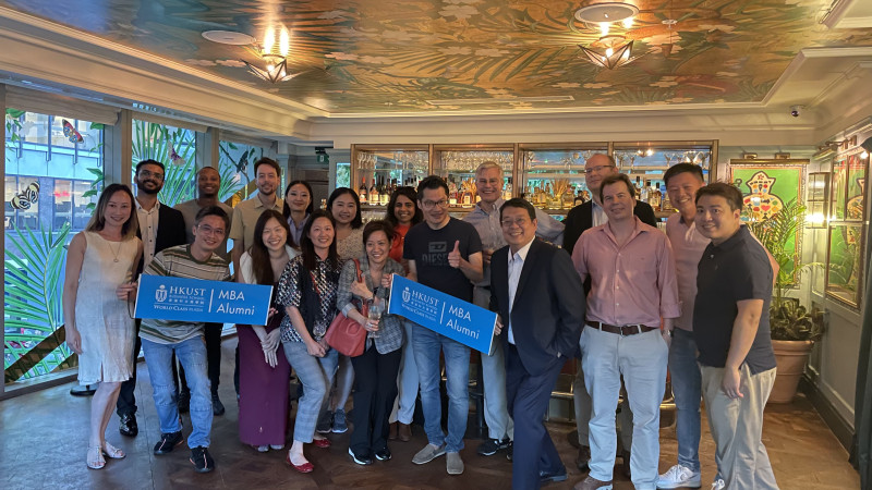 Connection through the MBA Virtual Alumni Hub, linking you to alumni worldwide across industries